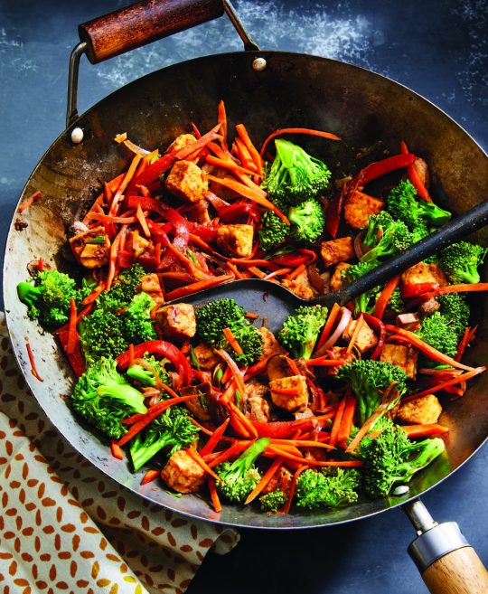 Szechuan Tempeh and Broccoli